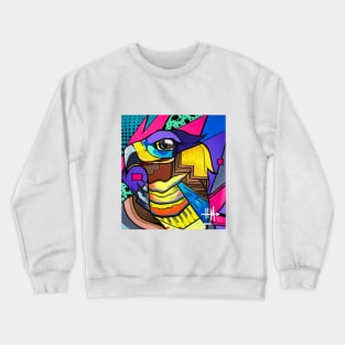 Hugus Eagle pop art Crewneck Sweatshirt